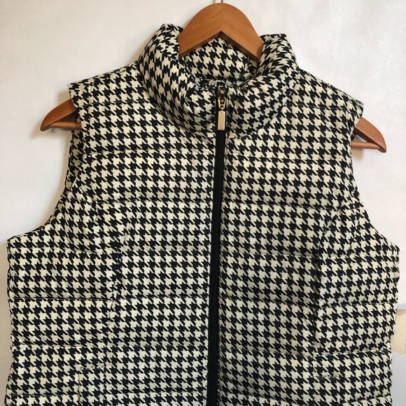 NWT Charter Club Houndstooth Vest Size M - Picture 3 of 7